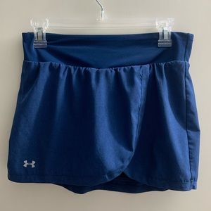 blue under armor golf/tennis skirt